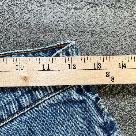 Vintage Levi's 912 Jeans Womens 9 Long Medium Wash Denim Slim Fit Tapered 90s - Picture 12 of 13